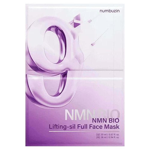 NUMBUZIN Тканевая 3D-маска для подтяжки лица, 28мл + 20мл