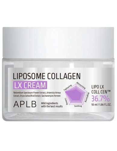 APLB Крем для лица с липосомами и коллагеном, 55мл