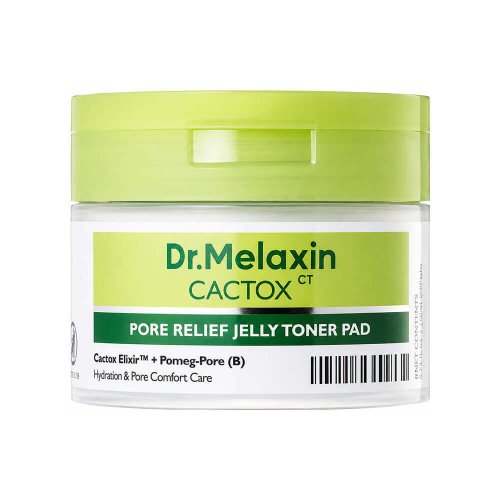 DR. MELAXIN Увлажняющие тонер-пэды с экстрактом кактуса, 60шт, 170мл