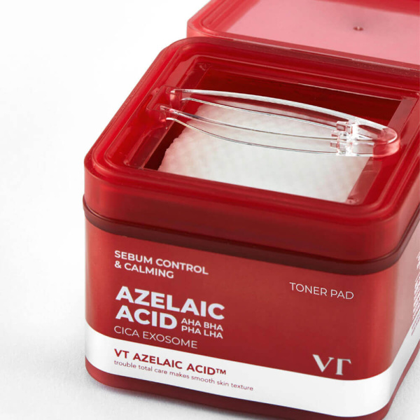 VT COSMETICS Тонер-пэды с азелаиновой кислотой, 60шт, 180мл