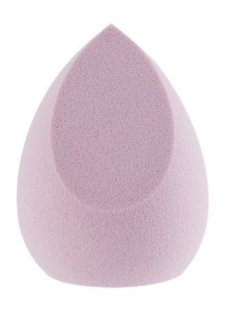 SOLOMEYA Спонж косметический со срезом для макияжа, Лиловый, 29гр