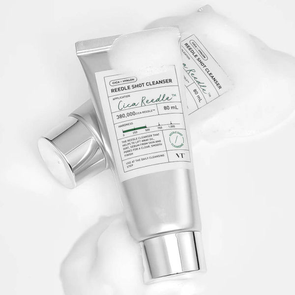 VT COSMETICS Пенка для глубокого очищения с микроиглами, 80мл