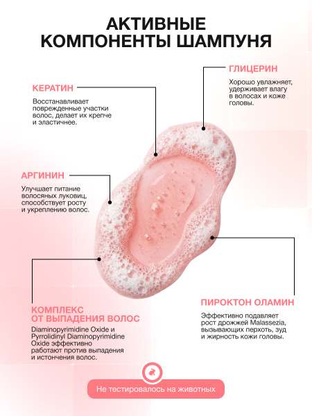 MEM:MO Набор для восстановления волос c Кератином: шампунь + маска, 250+330мл 