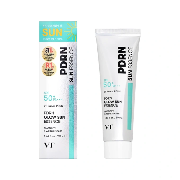 VT Cosmetics Лёгкая солнцезащитная эссенция с ПДРН и коллагеном, 50мл