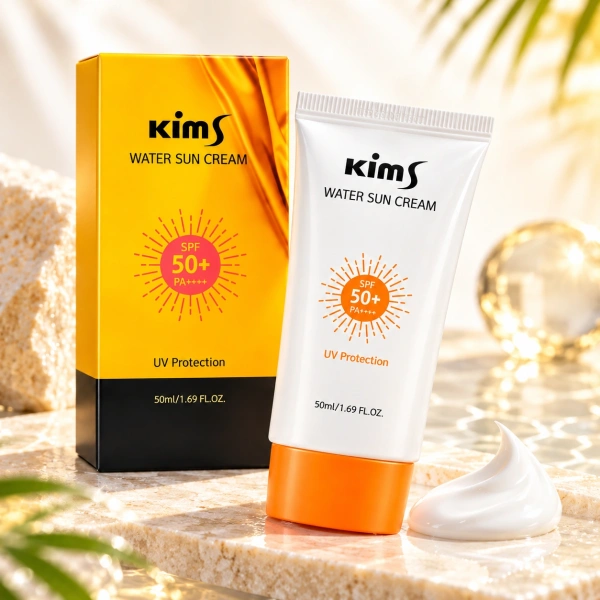 KIMS Солнцезащитный аква-крем для лица SPF 50+ PA++++, 50мл