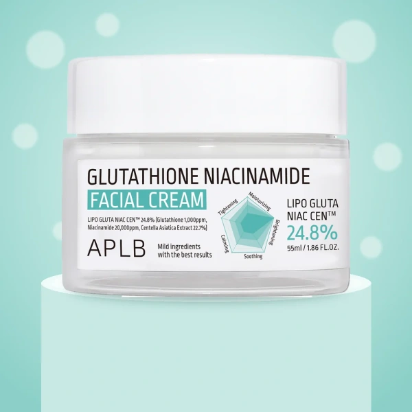 APLB Осветляющий крем с глутатионом и ниацинамидом, 55мл